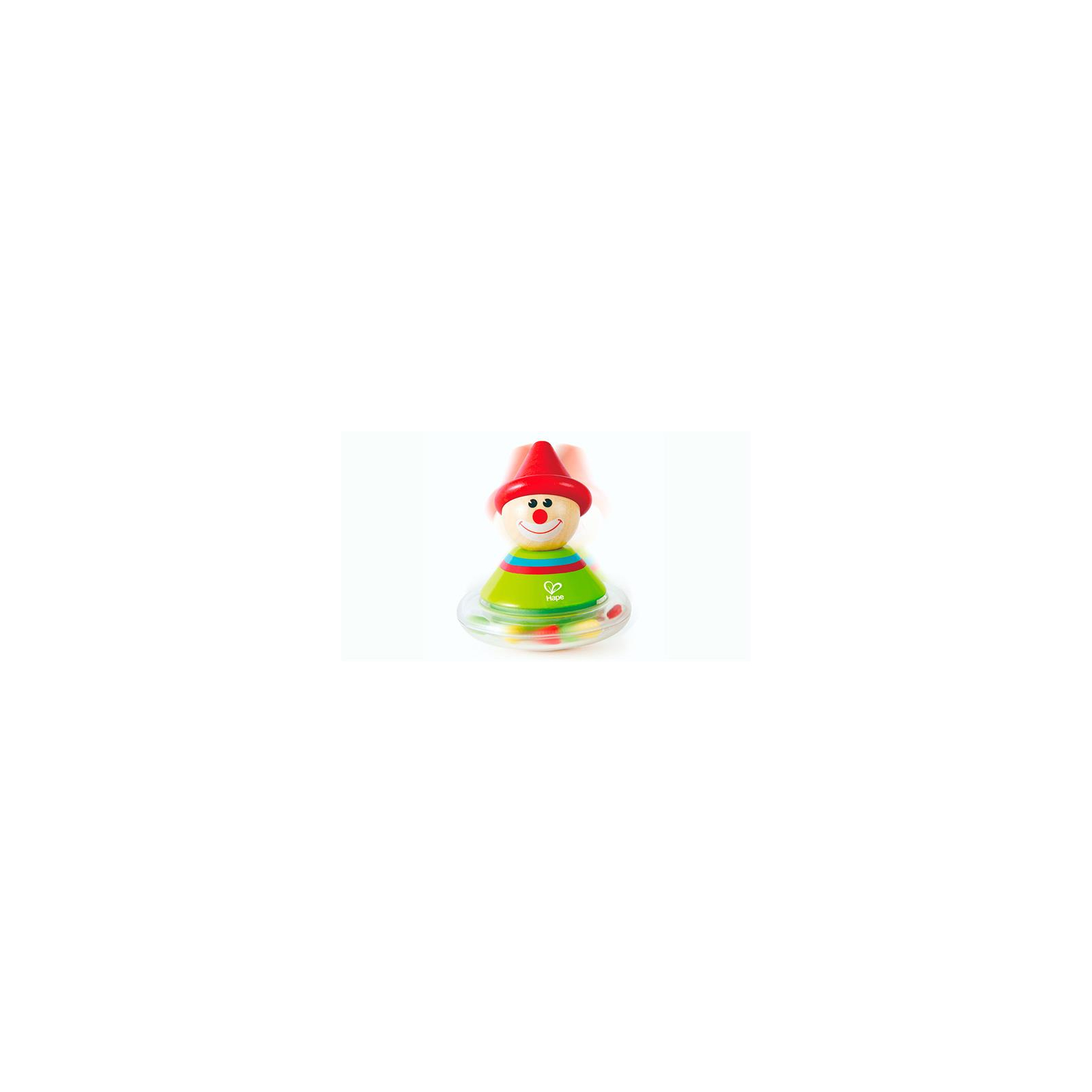 Погремушка Hape неваляшка клоун Ральф (E0015) изображение 8