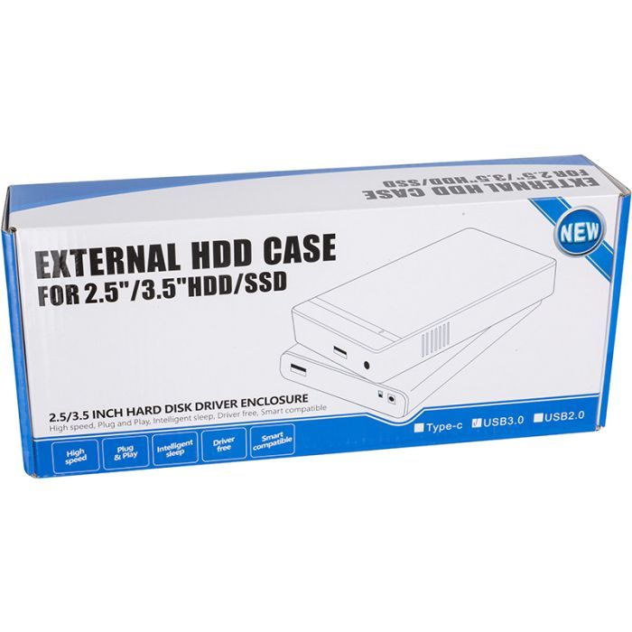 Карман внешний PowerPlant HDD 2.5" USB3.0 (HC380213) изображение 2