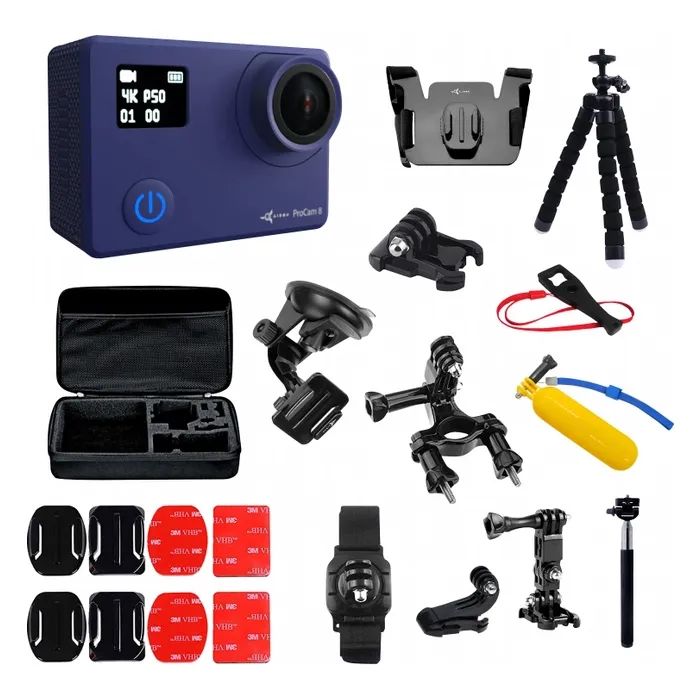 Экшн-камера AirOn ProCam X Blogger's Kit 30 in 1 (69477915500066)