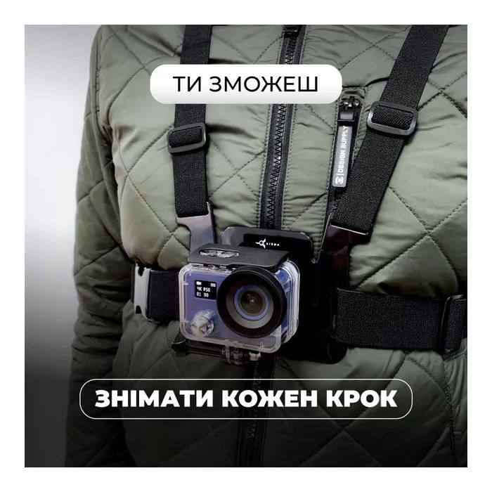 Экшн-камера AirOn ProCam X Blogger's Kit 30 in 1 (69477915500066) изображение 6