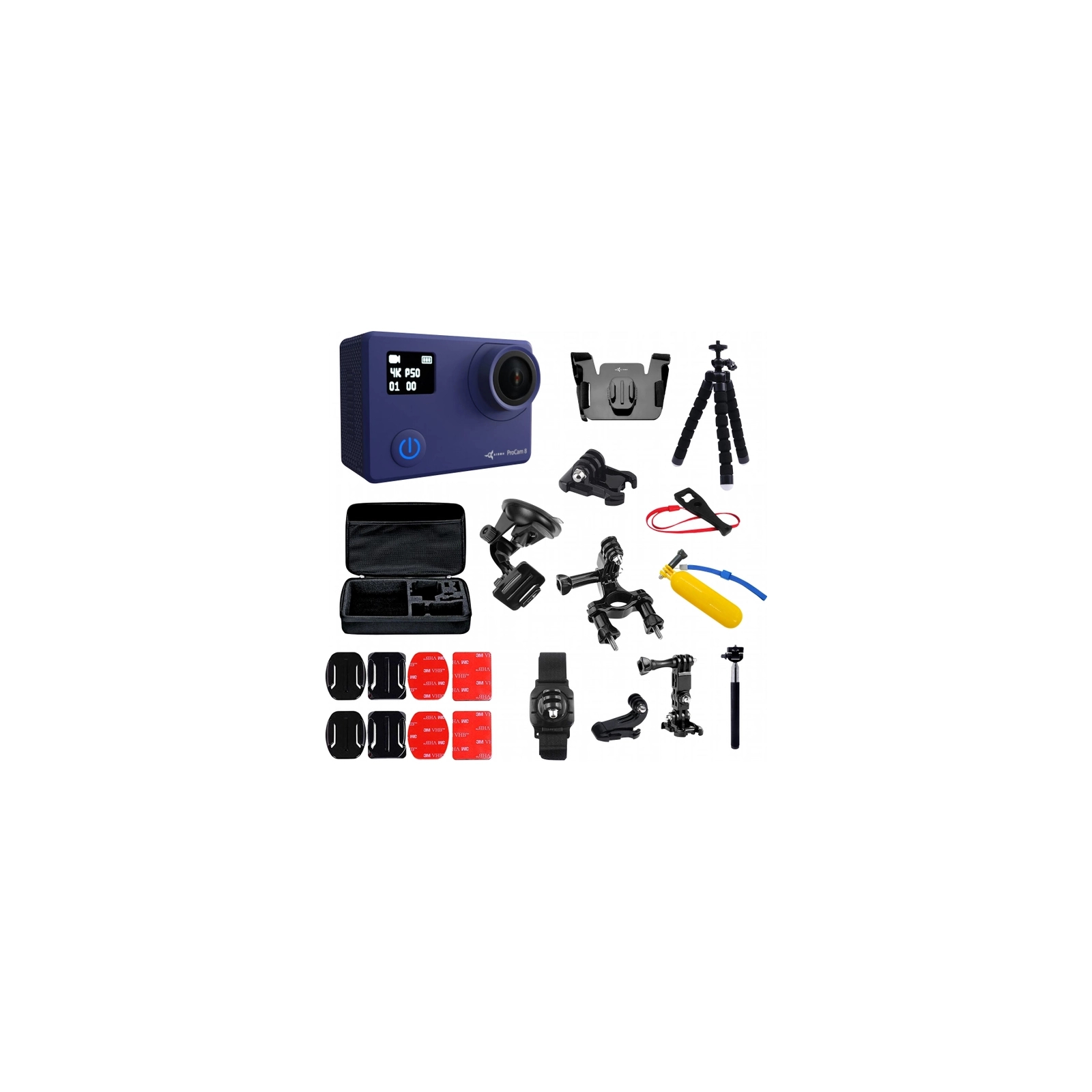 Экшн-камера AirOn ProCam X Blogger's Kit 30 in 1 (69477915500066)
