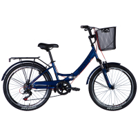 Велосипед Formula Smart FRW AM Vbr 24" 15" St 2024 Синій (OPS-FR-24-410)