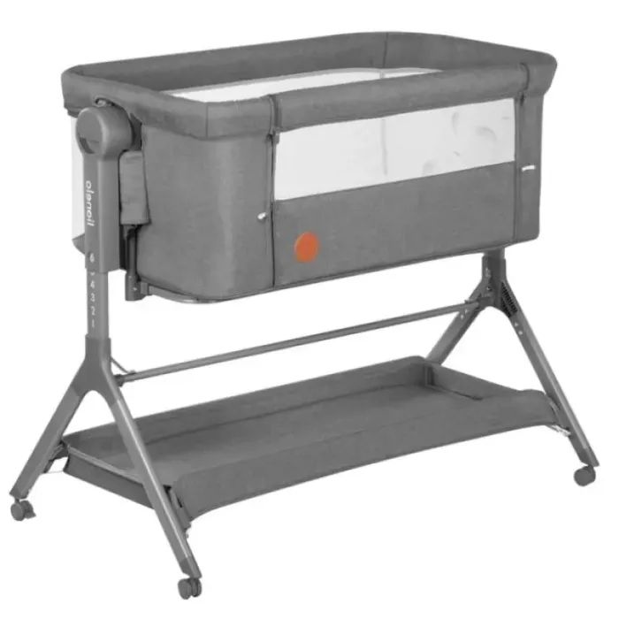 Кроватка Lionelo приставная Leonie Plus 3 в 1 Grey Stone (LO-LEONIE PLUS GREY STONE)