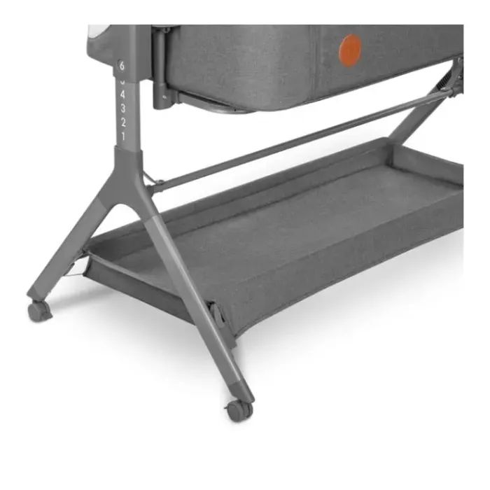 Кроватка Lionelo приставная Leonie Plus 3 в 1 Grey Stone (LO-LEONIE PLUS GREY STONE) изображение 5
