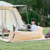 Кресло складное Naturehike Ламзак CNH22DZ022 бежевий з принтом (6975641886792) изображение 3