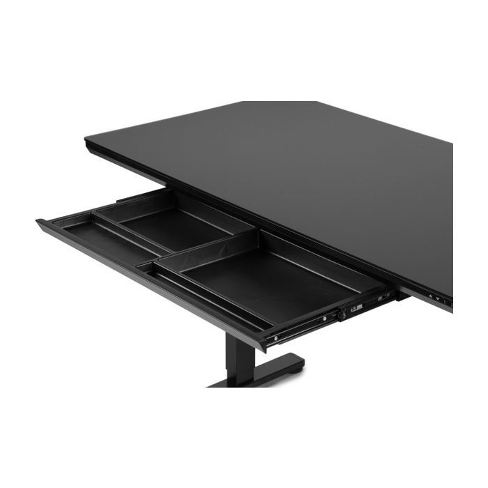 Компьютерный стол Barsky StandUp black glass 1200*600 (BST-11new) изображение 2