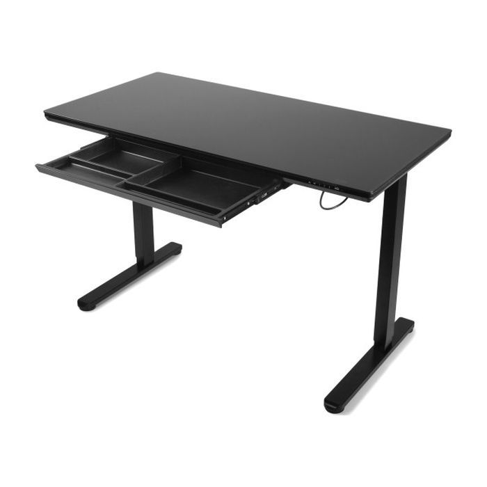 Компьютерный стол Barsky StandUp black glass 1200*600 (BST-11new) изображение 5