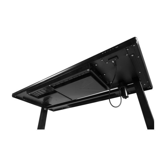 Компьютерный стол Barsky StandUp black glass 1200*600 (BST-11new) изображение 8