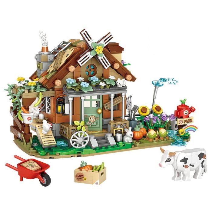 Конструктор LOZ mini Фермерский домик без фигурок (1281)