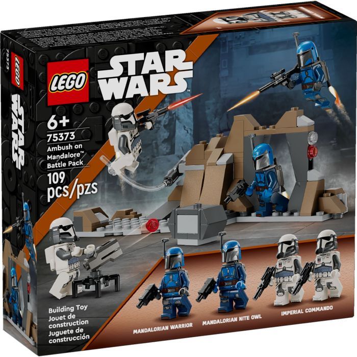 Конструктор LEGO Star Wars Боевой комплект Засада на Мандалоре (75373)
