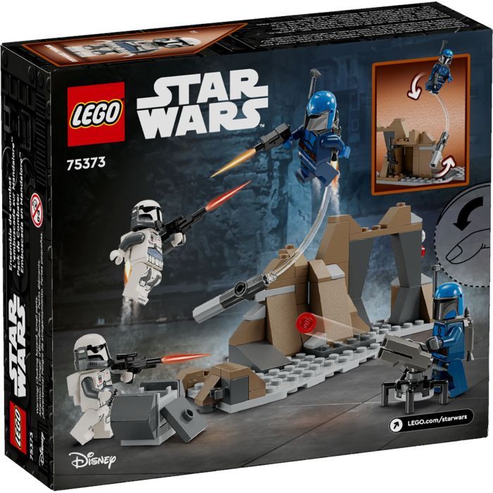 Конструктор LEGO Star Wars Боевой комплект Засада на Мандалоре (75373) изображение 5