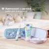 Детская зубная щетка Chicco для первых зубов, 6-36 мес. голубая (8058664174690) (12081.11) изображение 6