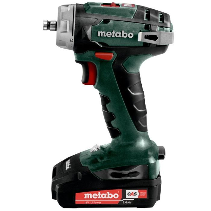 Шуруповерт Metabo BS 18 QUICK 18В, 2х2Ah, 24·48Нм, 0-450·0-1600об/мин, 1.4кг (602217500) изображение 2