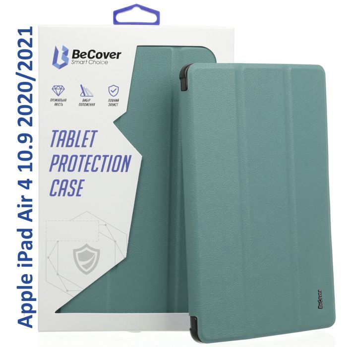 Чохол до планшета BeCover Tri Fold Hard Apple iPad Air 4 10.9 2020/2021 Pink (709660) (709660)
