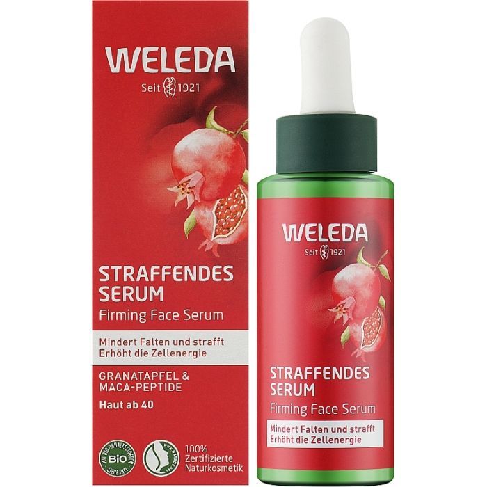Сыворотка для лица Weleda Гранат и пептиды Маки перуанской 30 мл (4001638579995) изображение 2