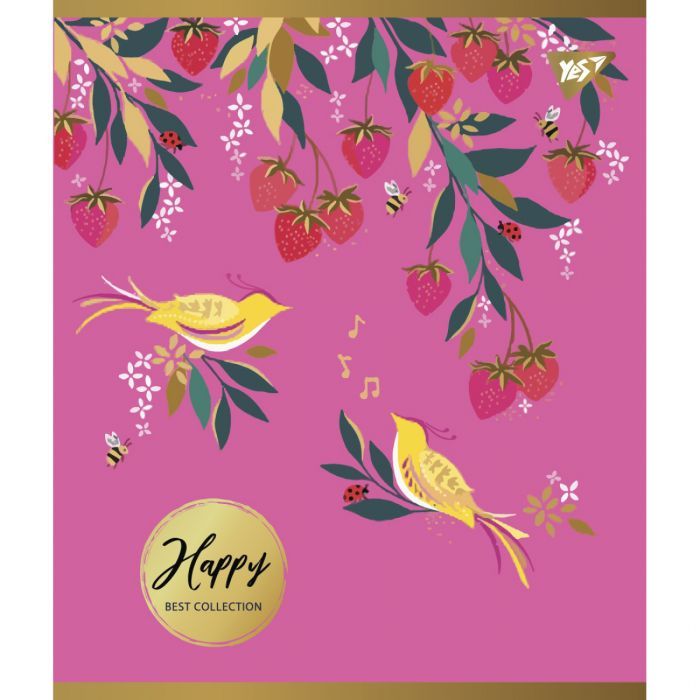 Тетрадь Yes А5 Happy 96 листов клетка (766901) изображение 4