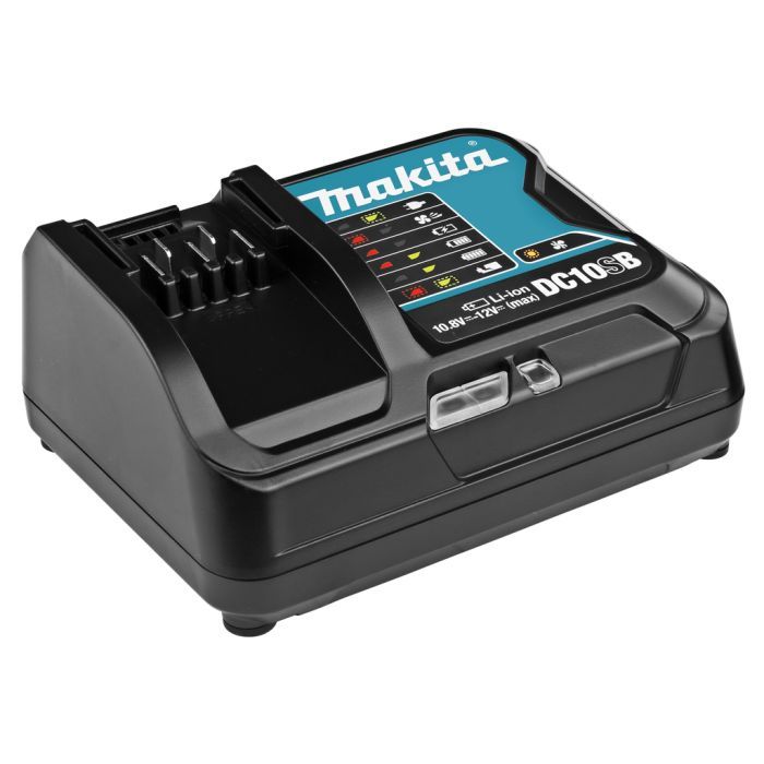 Зарядное устройство для аккумуляторов инструмента Makita DC10SB для CXT (630996-7) изображение 2