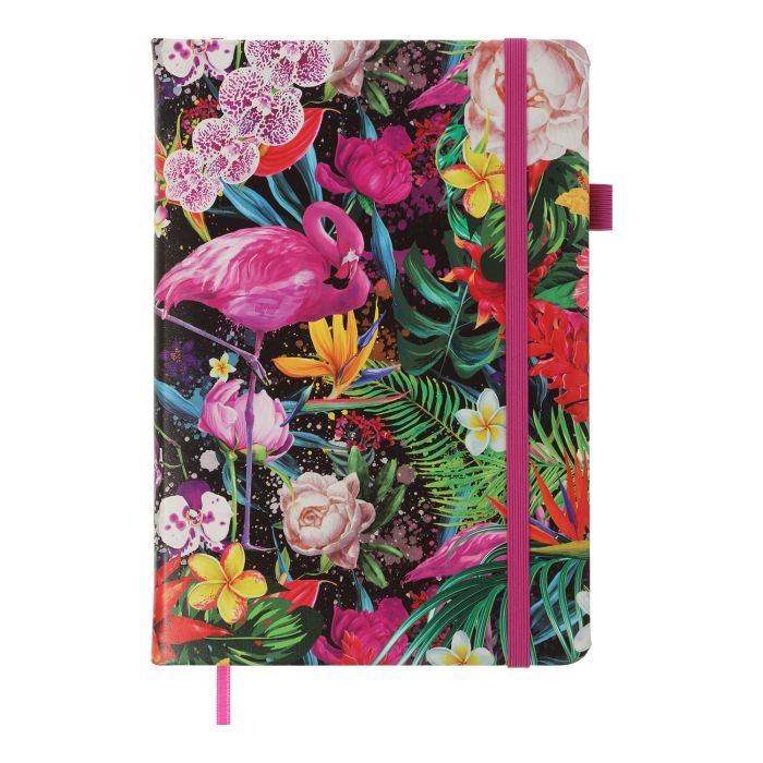 Книга записная Buromax EXOTIC А5 96 листов клеточка, бирюзовый (BM.295124-06)