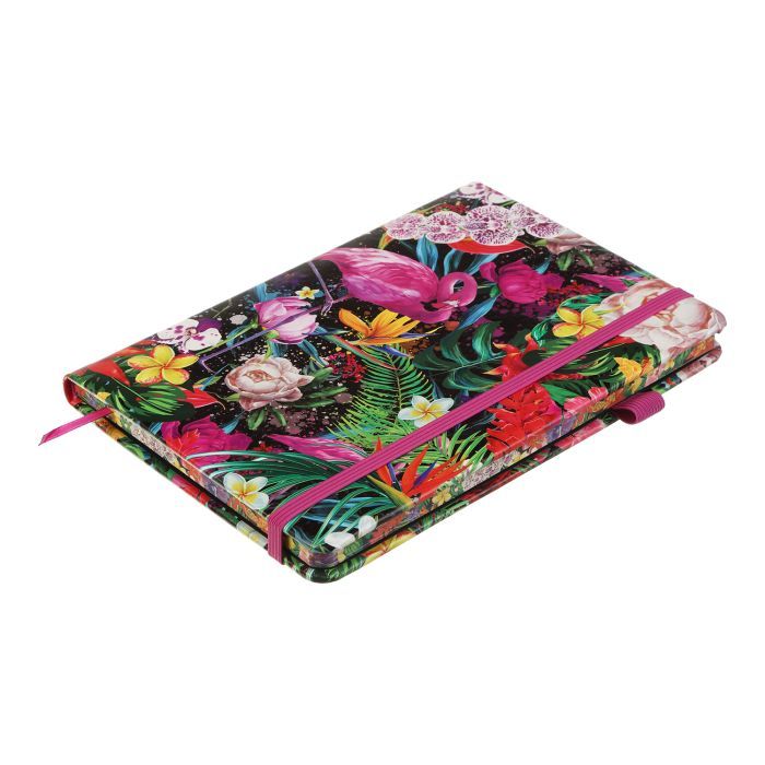 Книга записная Buromax EXOTIC А5 96 листов клеточка, бирюзовый (BM.295124-06) изображение 3