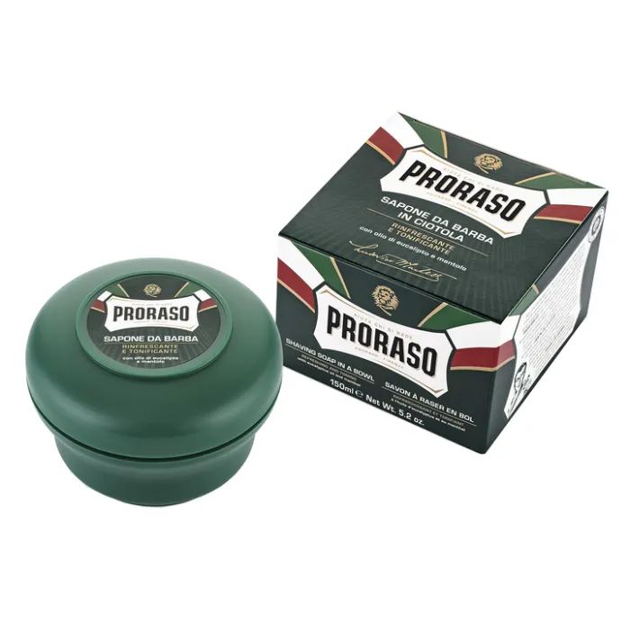 Мыло для бритья Proraso Тонизирующее с экстрактом эвкалипта и ментолом 150 мл (8004395001149)