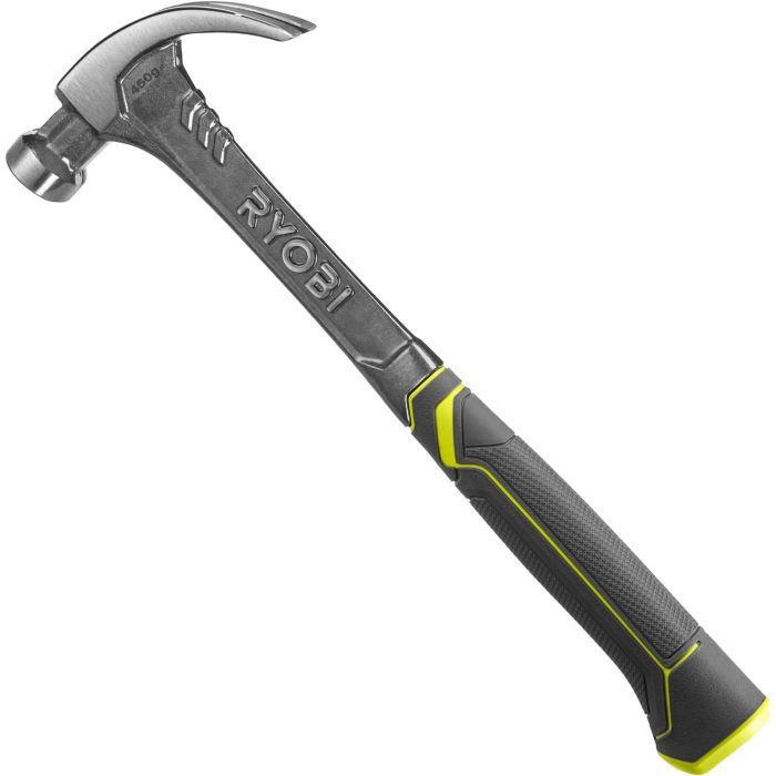 Молоток Ryobi столярный RHHSCC450, 450г, магнитный держатель, рукоятка стекловолокно (5132006035) изображение 4