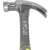 Молоток Ryobi столярный RHHSCC450, 450г, магнитный держатель, рукоятка стекловолокно (5132006035) изображение 5