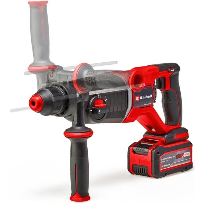 Перфоратор Einhell TP-HD 18/26 D Li BL - Solo PXC 18В 2.6Дж, 2.9кг, кейс (без АКБ та ЗП) (4514270) зображення 3