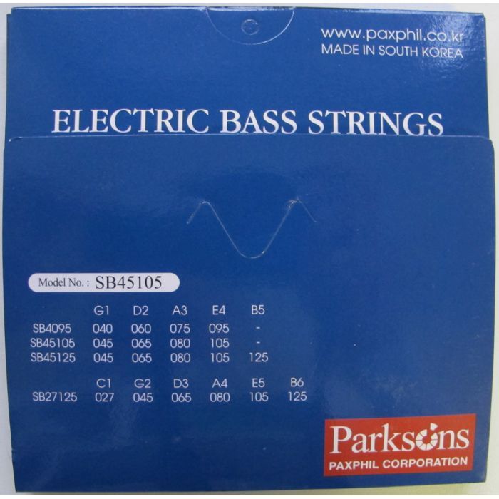 Струны для гитары Parksons Electric Bass (45-105) (SB45105) изображение 3