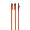 Патч-корд 1м S/FTP Cat 6A CU LSZH orange Cablexpert (PP6A-LSZHCU-O-1M)