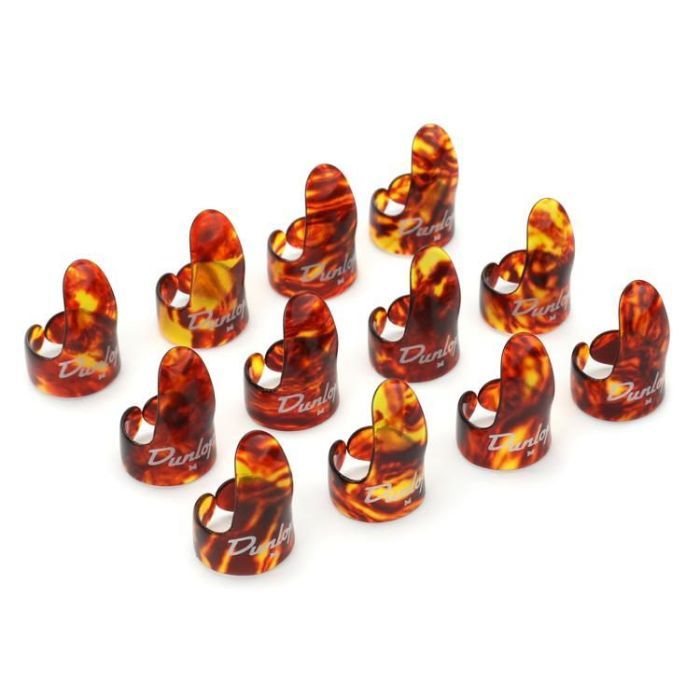 Медиатор Jim Dunlop Shell Medium Finger Picks 12 шт. (9010R) изображение 4