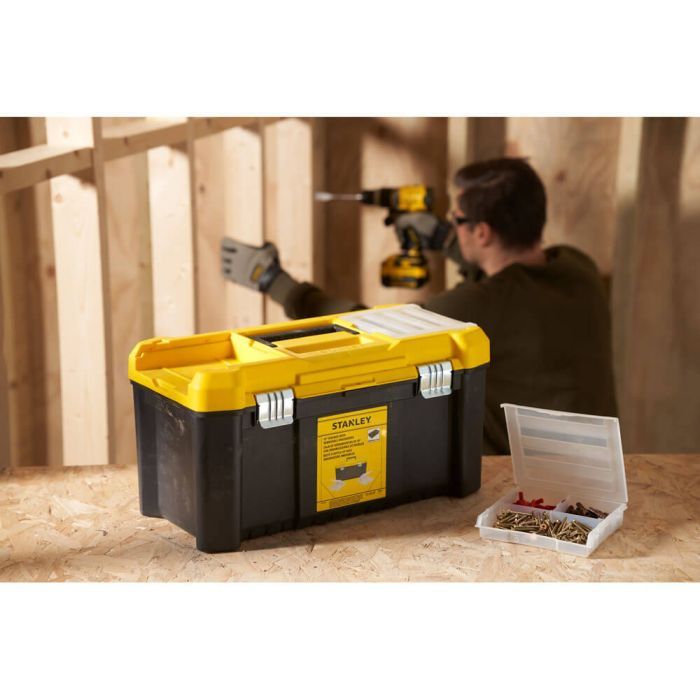 Ящик для инструментов Stanley ESSENTIAL, 482 х 254 х 250 мм (19"), пластиковый (STST75787-1) изображение 4