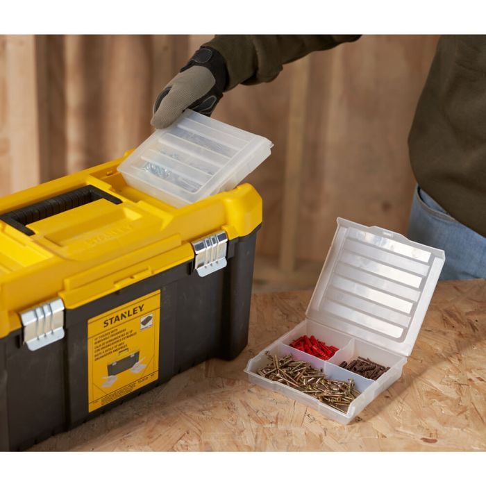 Ящик для инструментов Stanley ESSENTIAL, 482 х 254 х 250 мм (19"), пластиковый (STST75787-1) изображение 7