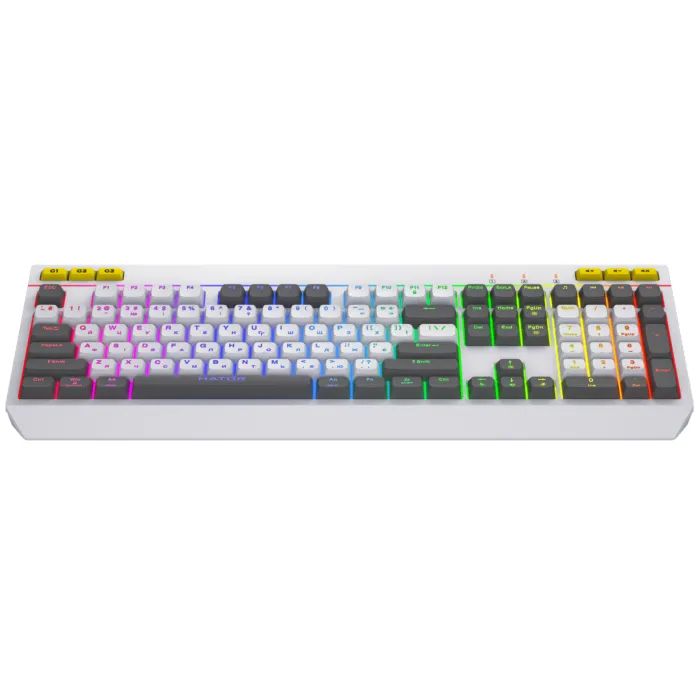 Клавиатура Hator Icefall USB Black/Grey (HTK401UA) изображение 2