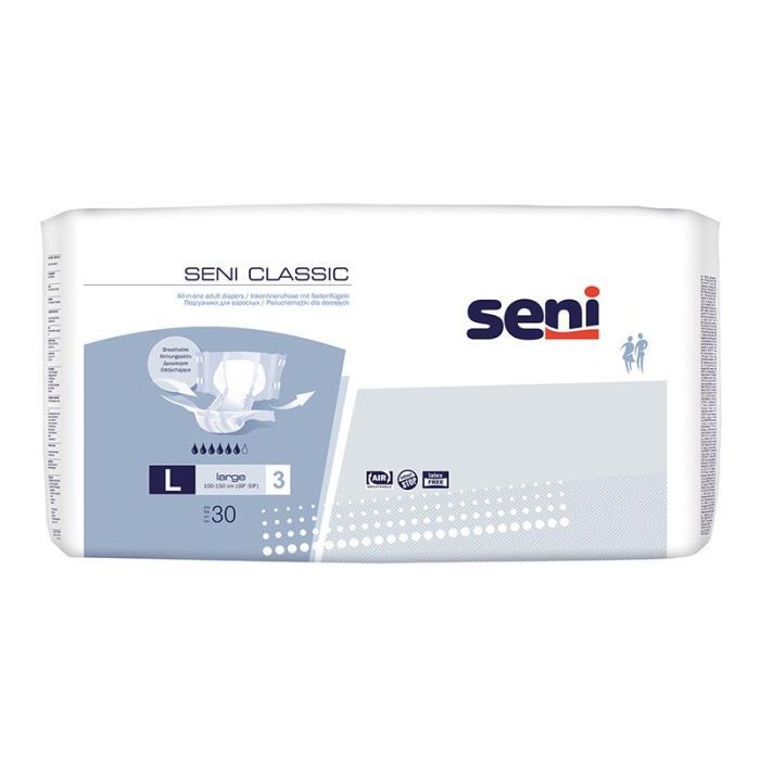 Подгузники для взрослых Seni Classic Large 30 шт (5900516696412)
