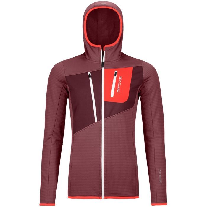 Кофта Ortovox Fleece Grid Hoody Wms mountain rose - S (025.001.1152)