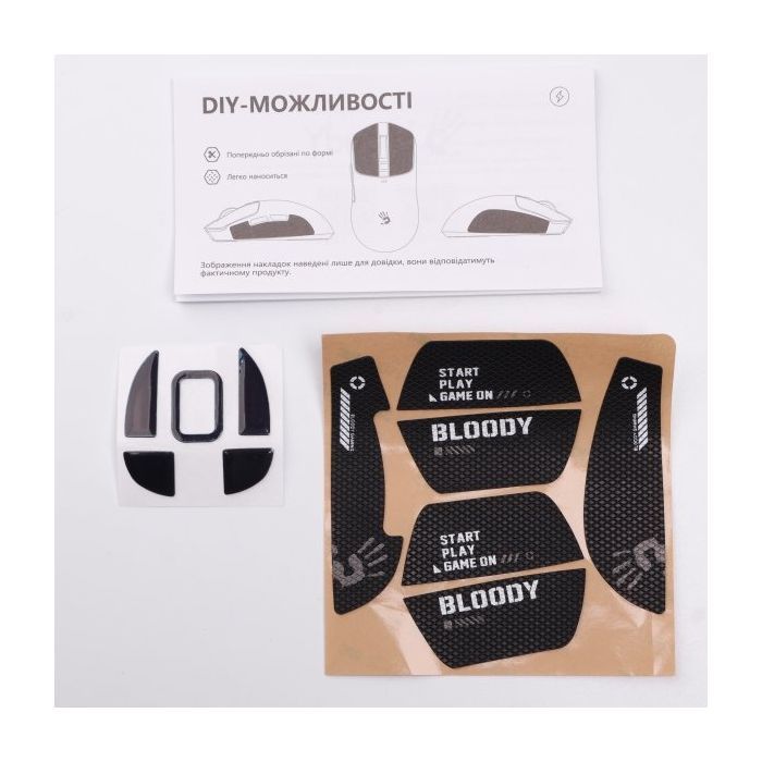 Мышка A4Tech Bloody R72 Ultra Wireless/USB Black (4711421000895) изображение 10
