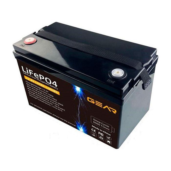 Батарея LiFePo4 GEAR 12.8V - 100Ah (GB-LiFePo4-12.8-100)