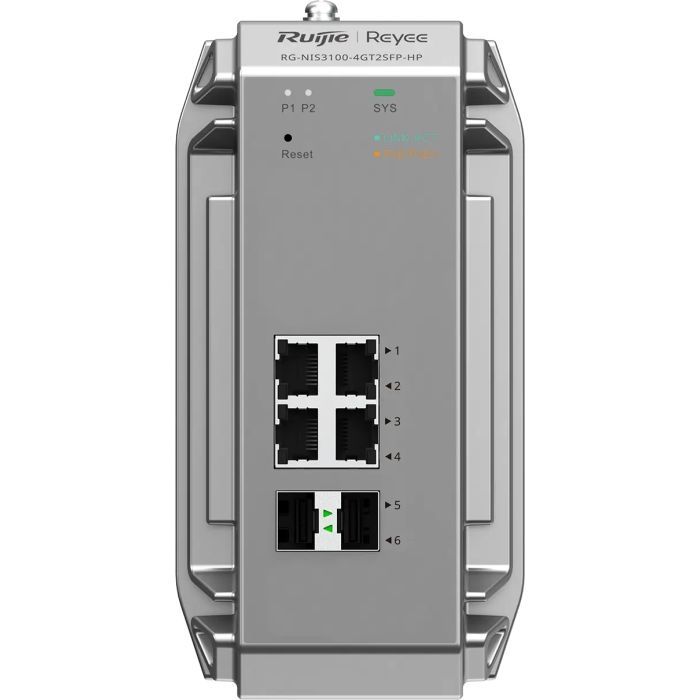 Коммутатор сетевой Ruijie Networks RG-NIS3100-4GT2SFP-HP изображение 4