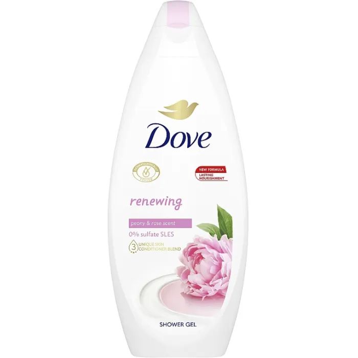 Гель для душа Dove Нежность пиона 720 мл (8720181471575)