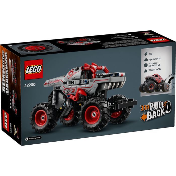 Конструктор LEGO Technic Monster Jam ThunderROARus з інерційним двигуном (42200) зображення 6