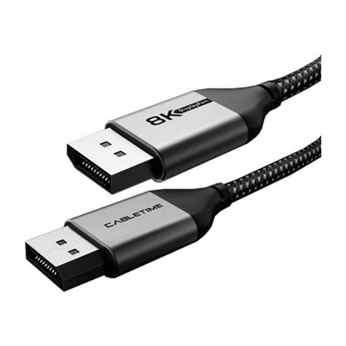 Кабель мультимедийный DisplayPort to DisplayPort 2.0m V1.4 Cabletime (CA914647) изображение 2