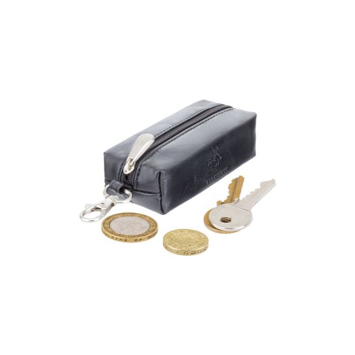 Ключница карманная Visconti MZ18 Prato Italian Black (MZ18 IT BLK) изображение 4