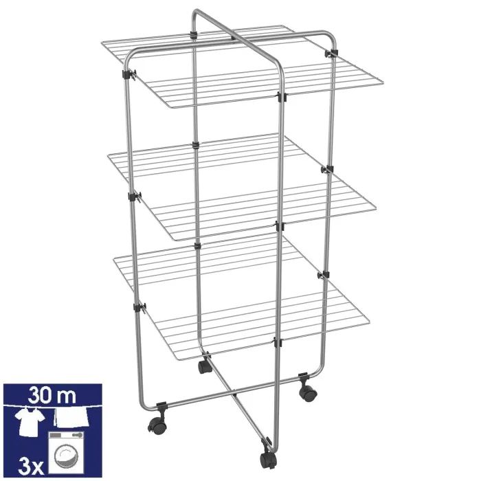 Сушилка для белья Casa Si Viper 4 Grey Напольная (CS92117G08) (DAS302374) изображение 2