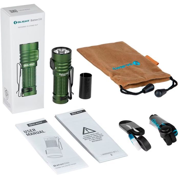 Ліхтар Olight Baton Turbo Black (0.0000.0845) зображення 6