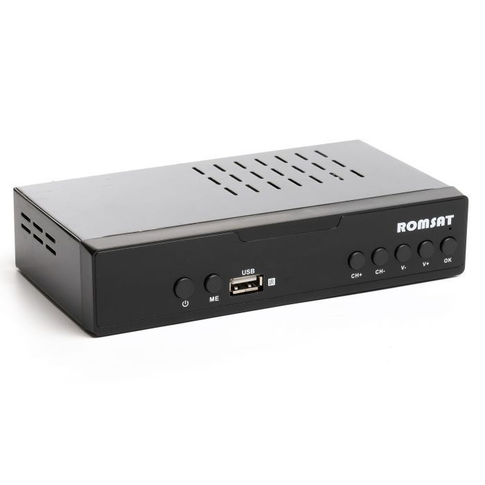 ТВ тюнер Romsat DVB-T2, металл (T7070HD) изображение 2