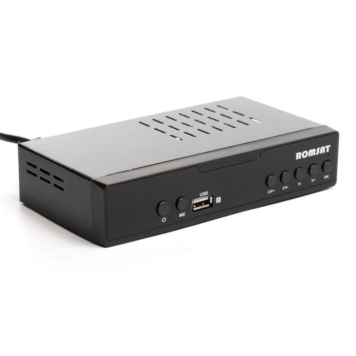 ТВ тюнер Romsat DVB-T2, металл (T7070HD) изображение 4