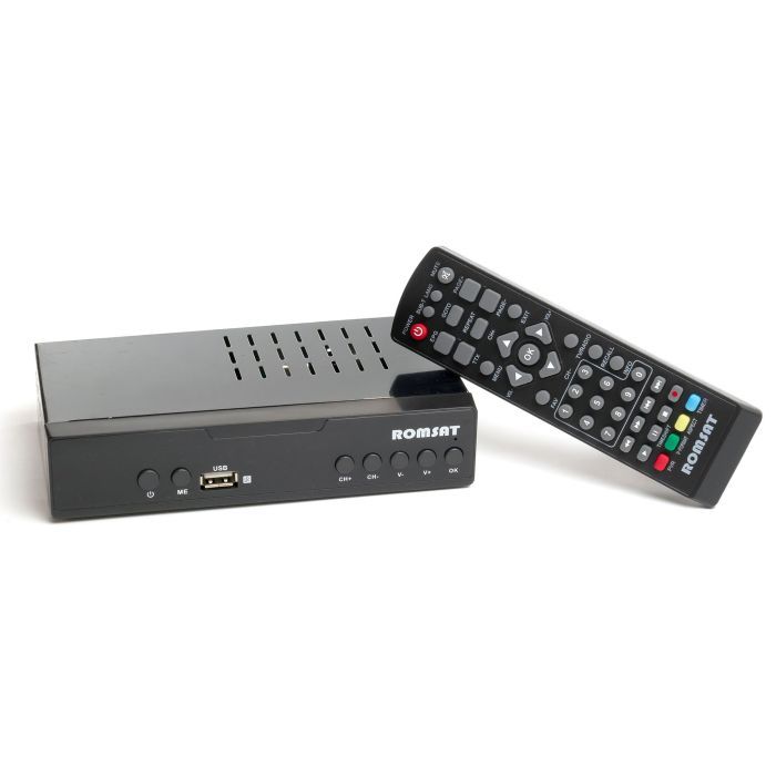 ТВ тюнер Romsat DVB-T2, металл (T7070HD) изображение 8