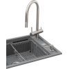 Мийка кухонна GRANADO Royal Estella grafito (+ подрібнювач Algar 1000 + змішувач Ferrol inox + дозатор Redondo inox + (ksg0309) зображення 3