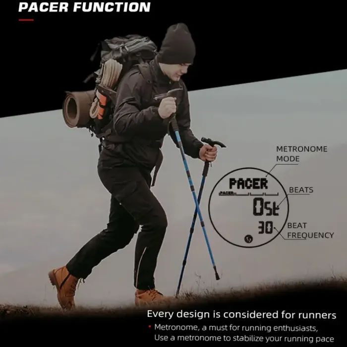 Наручний годинник NORTH EDGE ALPS black (49170) зображення 11