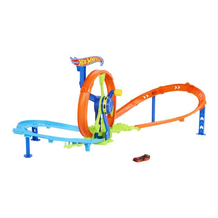 Автотрек Hot Wheels Stunt tracks Гонки на виражах (JBX65)